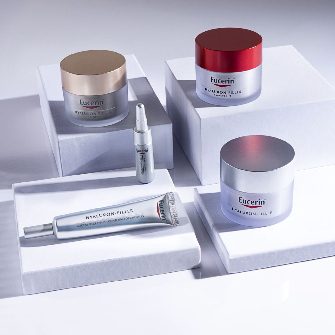 Eucerin Produktbeispiele (Hyaluron Filler)